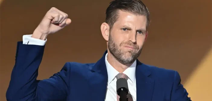 Eric Trump speaks about blockchain and DeFi replacing banks