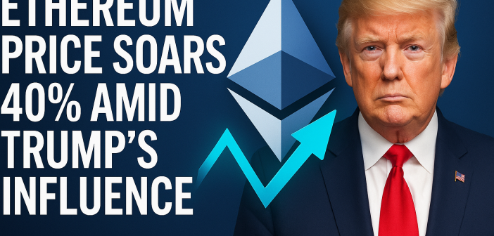 Ethereum Price Soars 40% Amid Trump’s Influence on Chart
