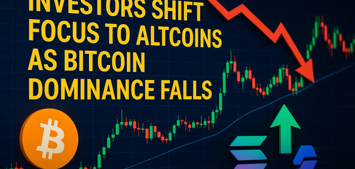 Investors Shift Focus to Altcoins on Market Chart