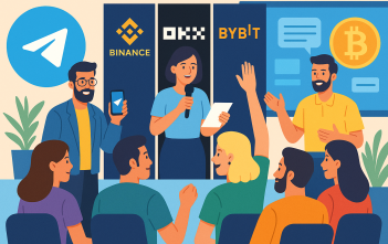 Crypto exchanges strengthen community ties at local events