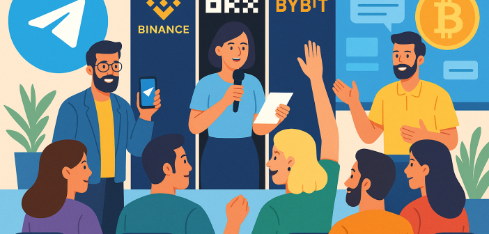 Crypto exchanges strengthen community ties at local events