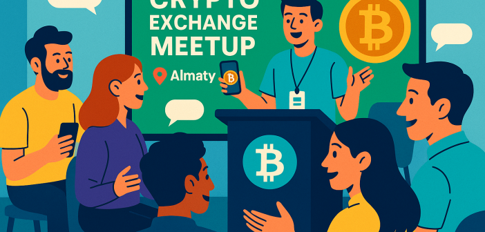 Crypto meetup hosted by exchange team