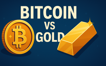 Bitcoin and gold assets compared as 2025 investment choices