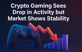 Declining crypto gaming activity in April 2025