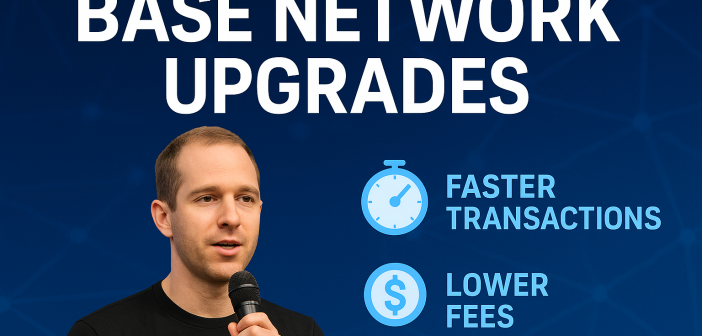 Base Network upgrades transaction speed and lowers fees