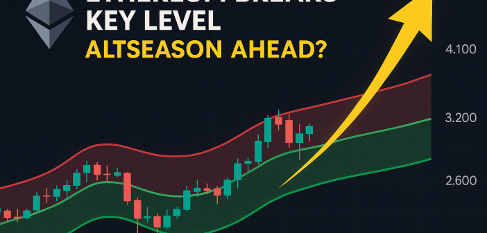 Ethereum breaks key level triggering altseason