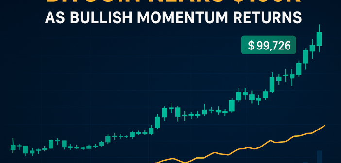 Bitcoin price nears $100,000 with bullish market sentiment in May 2025