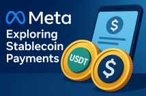 Meta stablecoin payments integration with USDT and USDC
