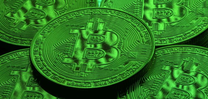 Bitcoin price chart showing decline below $95,000