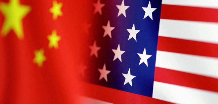 Chinese Vice Foreign Minister Hua Chunying addressing reporters