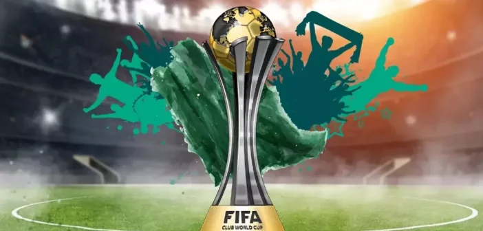 FIFA logo with digital blockchain and NFT icons