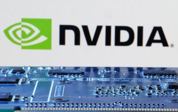 Nvidia CEO Jensen Huang speaking at a press conference in Taipei