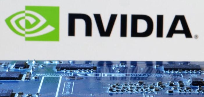 Nvidia CEO Jensen Huang speaking at a press conference in Taipei