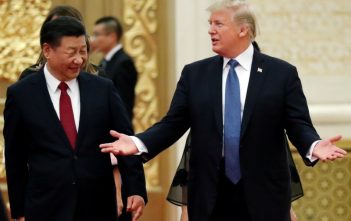President Donald Trump and President Xi Jinping at a bilateral meeting