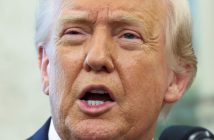 President Trump addressing U.S.-China trade tariffs