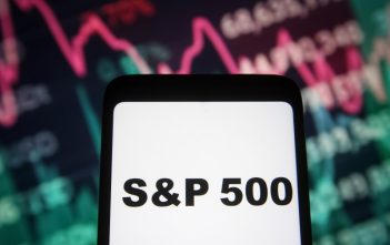 Stock market chart showing upward trend amid tariff delay news