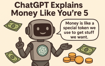 ChatGPT Explains Money Without Using the Word “Money” – And It’s Weirdly Accurate A robot explains money in simple terms to a child using tokens and coins