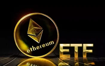 Chart showing Ethereum ETF inflows overtaking Bitcoin ETF inflows