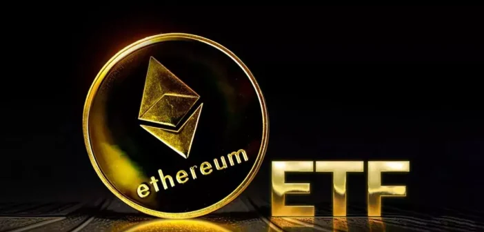 Chart showing Ethereum ETF inflows overtaking Bitcoin ETF inflows