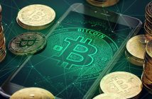 Bitcoin chart showing cup and handle breakout formation