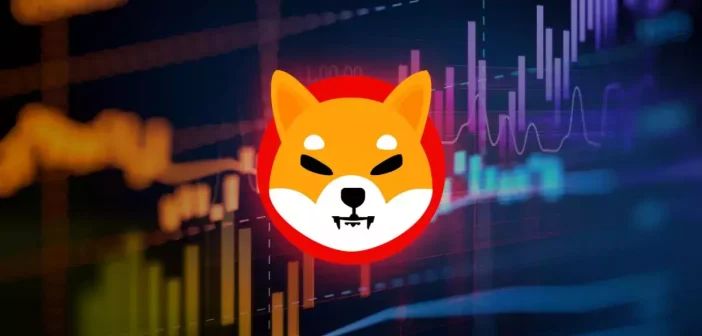Shiba Inu token with price chart showing resistance at $0.00001300