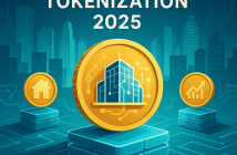 Digital representation of real-world asset tokenization on a blockchain platform
