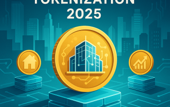 Digital representation of real-world asset tokenization on a blockchain platform