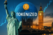 World map highlighting leading countries in real-world asset tokenization in 2025