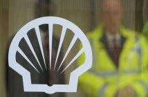 Shell and BP logos with a "No Deal" sign indicating denial of acquisition talks