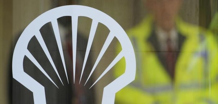 Shell and BP logos with a "No Deal" sign indicating denial of acquisition talks