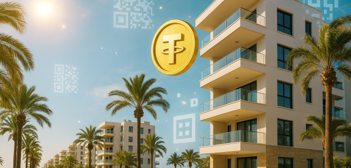 modern apartment complex in Mersin, Turkey, representing tokenized real estate investment opportunities